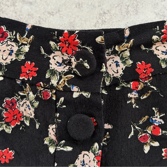 ZARA Floral Ruffle High Waist Mini Skirt - Picture 5 of 7